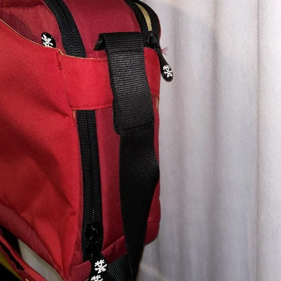 Harry Hoard Premium Crumpler Laptop Bag Red Men